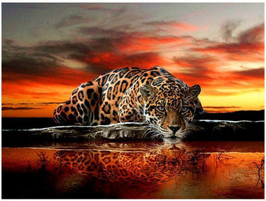 Tattoo Tiger Diamond Painting Kit - DIY